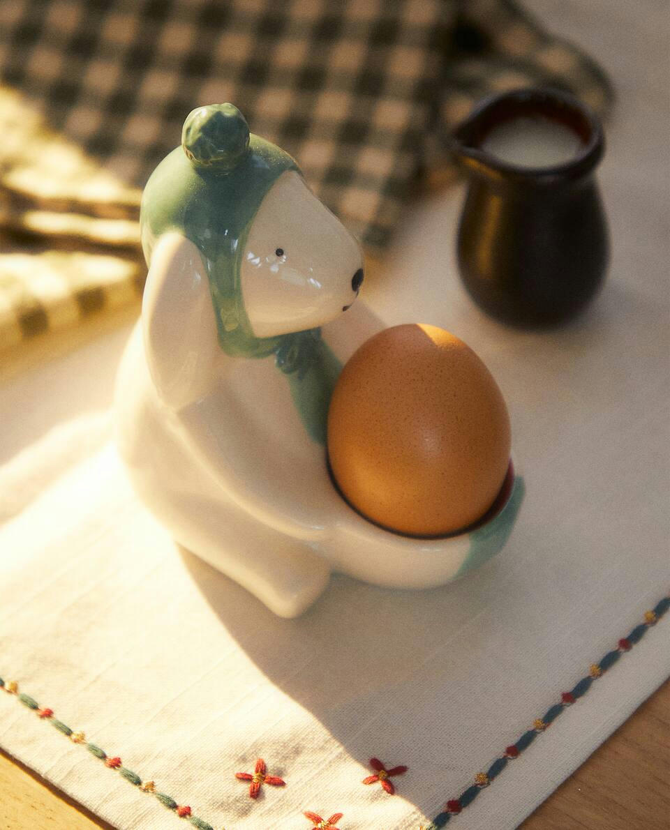 UTENSÍLIOS DE MESA DE NATAL COM TEMA DE COELHO