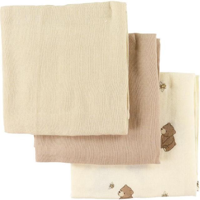 That's Mine - Muslin Stofbleer 3-Pack - Bees and Bears
