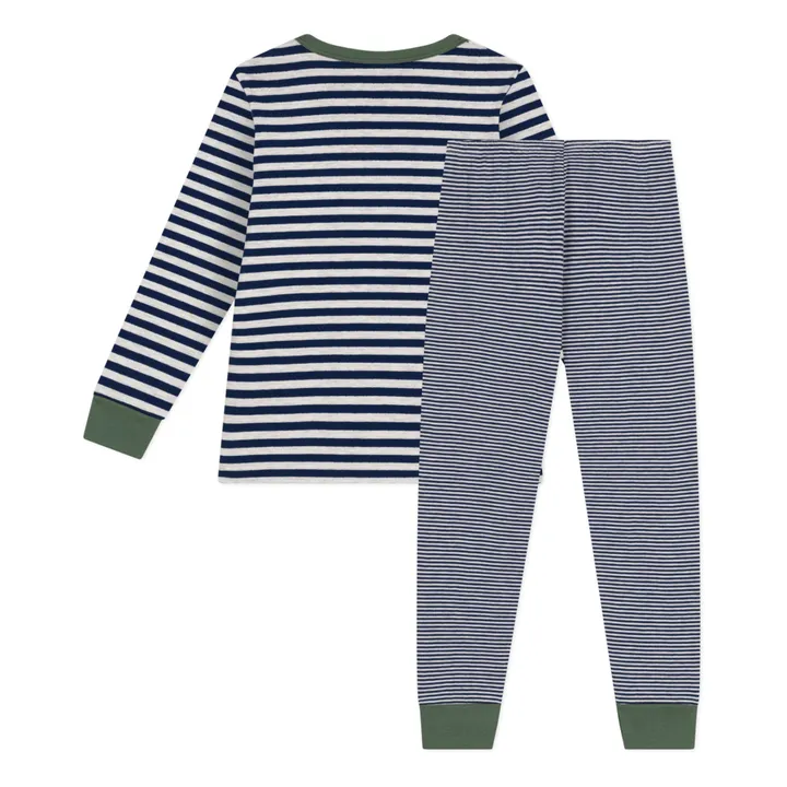 Petit Bateau Ensemble Pyjama Tubique | Gris chiné