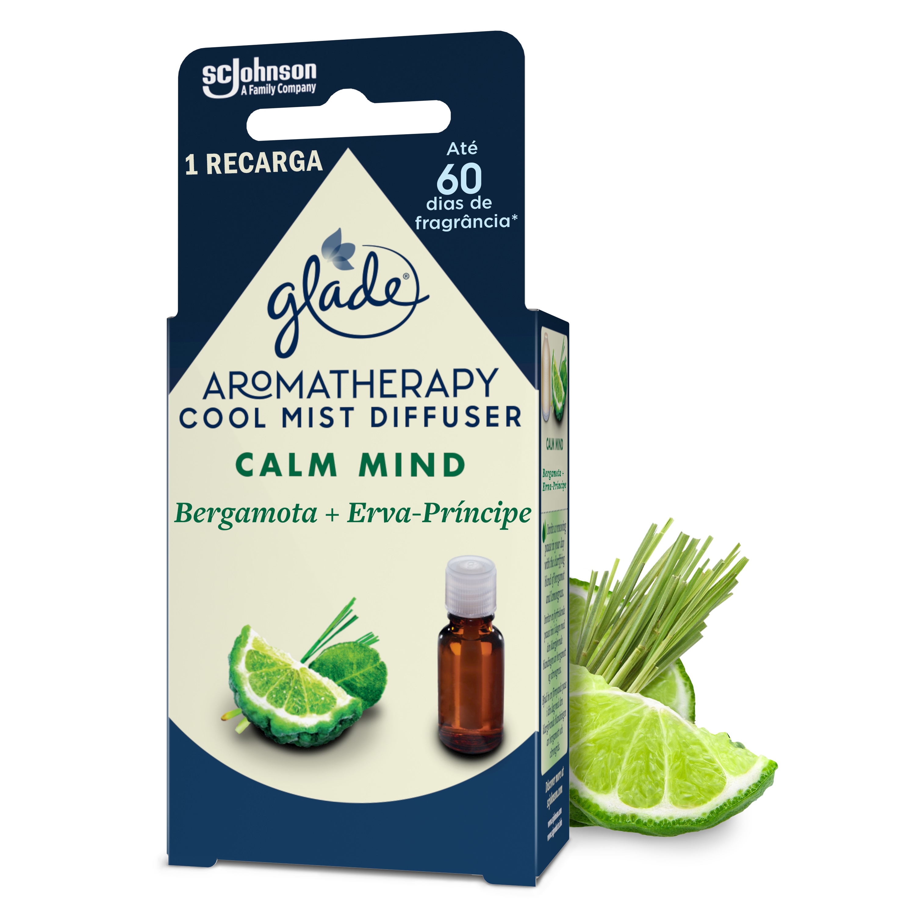 AMBIENTADOR RECARGA GLADE COOL MIST CALM MIND 17ML