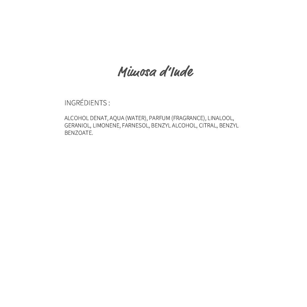 Mimosa d'Inde Eau de parfum 100% naturelle 30ml