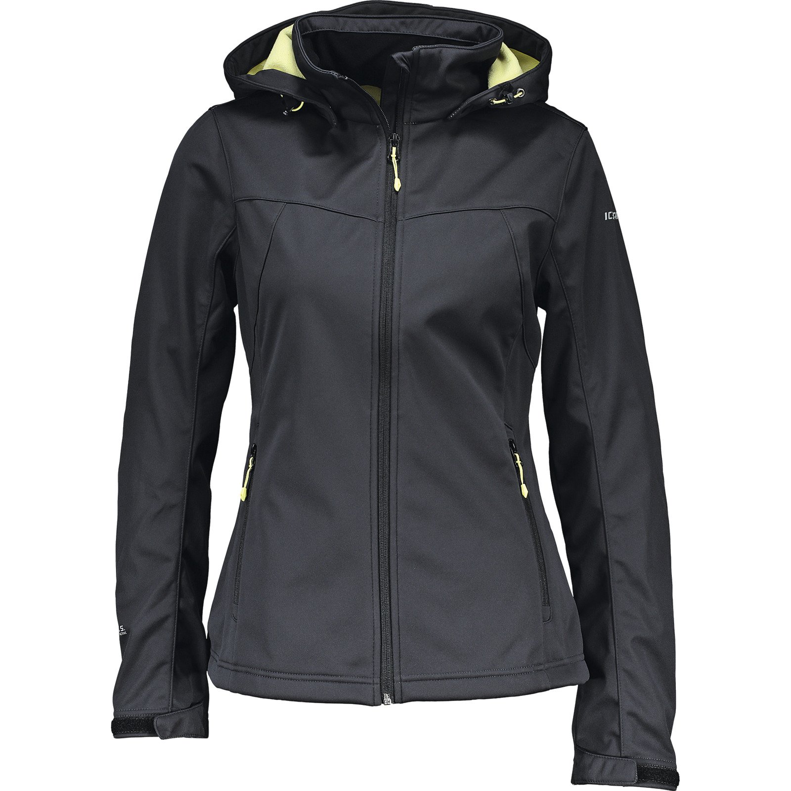 Icepeak Damen-Softshelljacke Boise hellgrau, 38