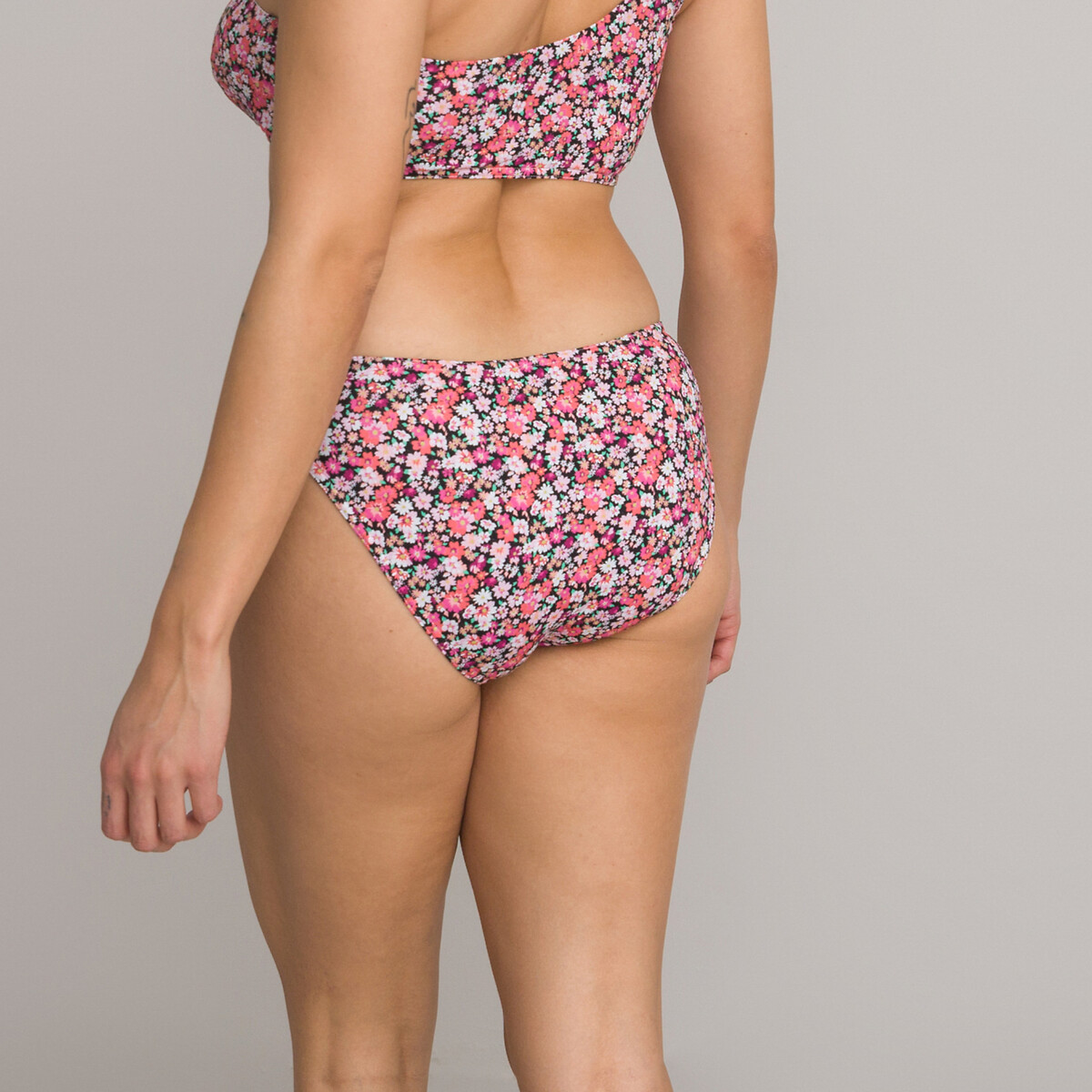 COLEÇÃO LA REDOUTE<br>Calcinha biquíni com estampa floral