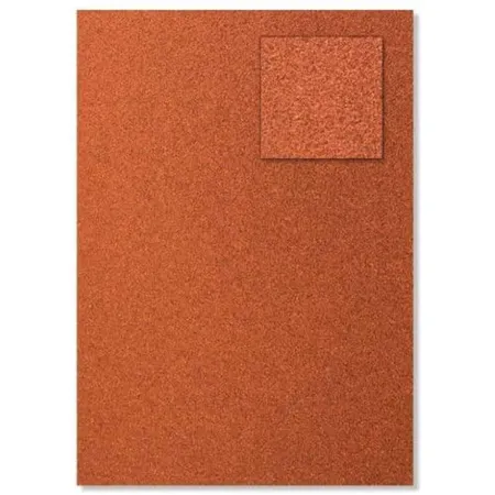 Knorr Prandell Glitterkarton, A4, 200g, orange-rot