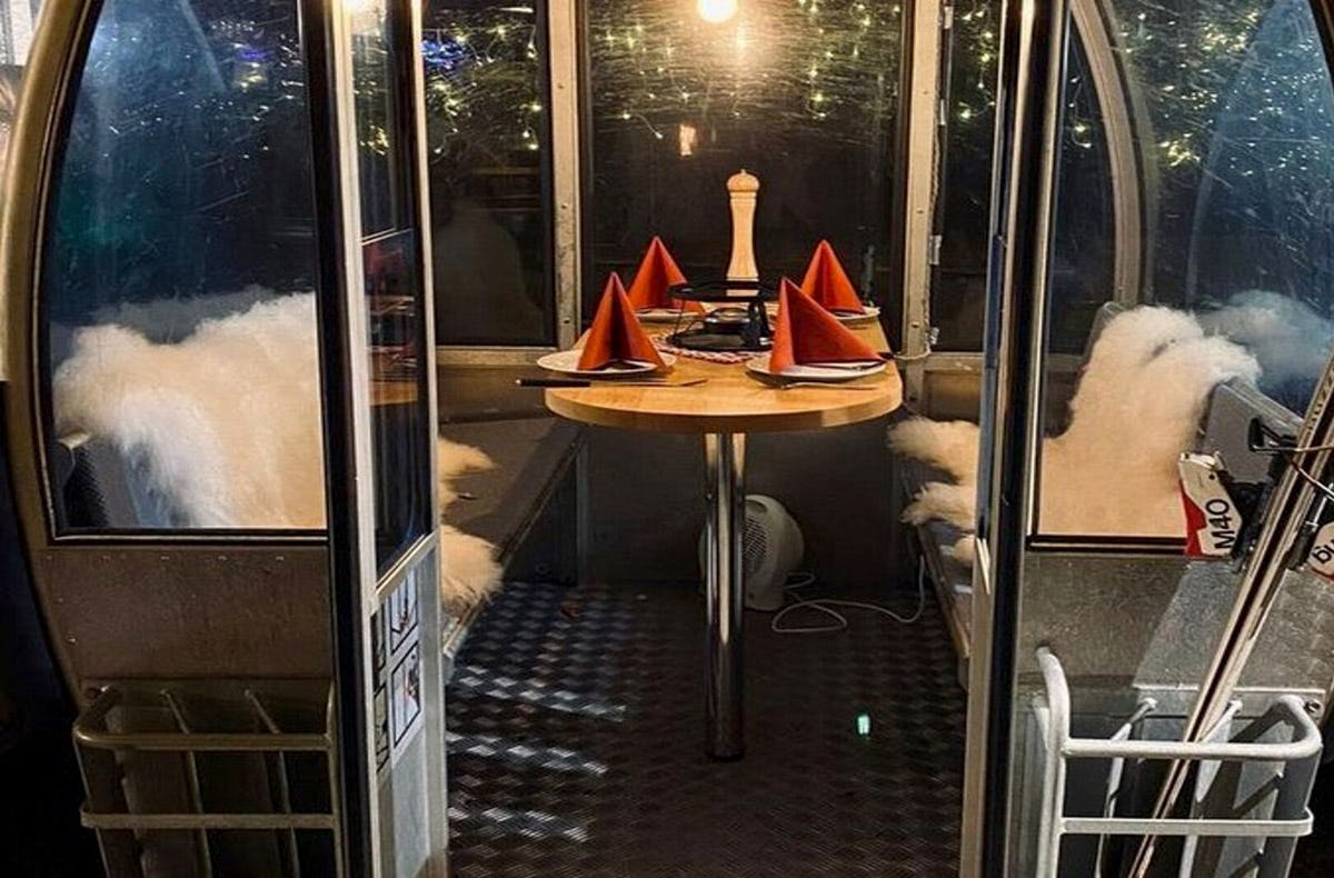 Fondue in der Skigondel Furth bei Landshut (2 Personen)