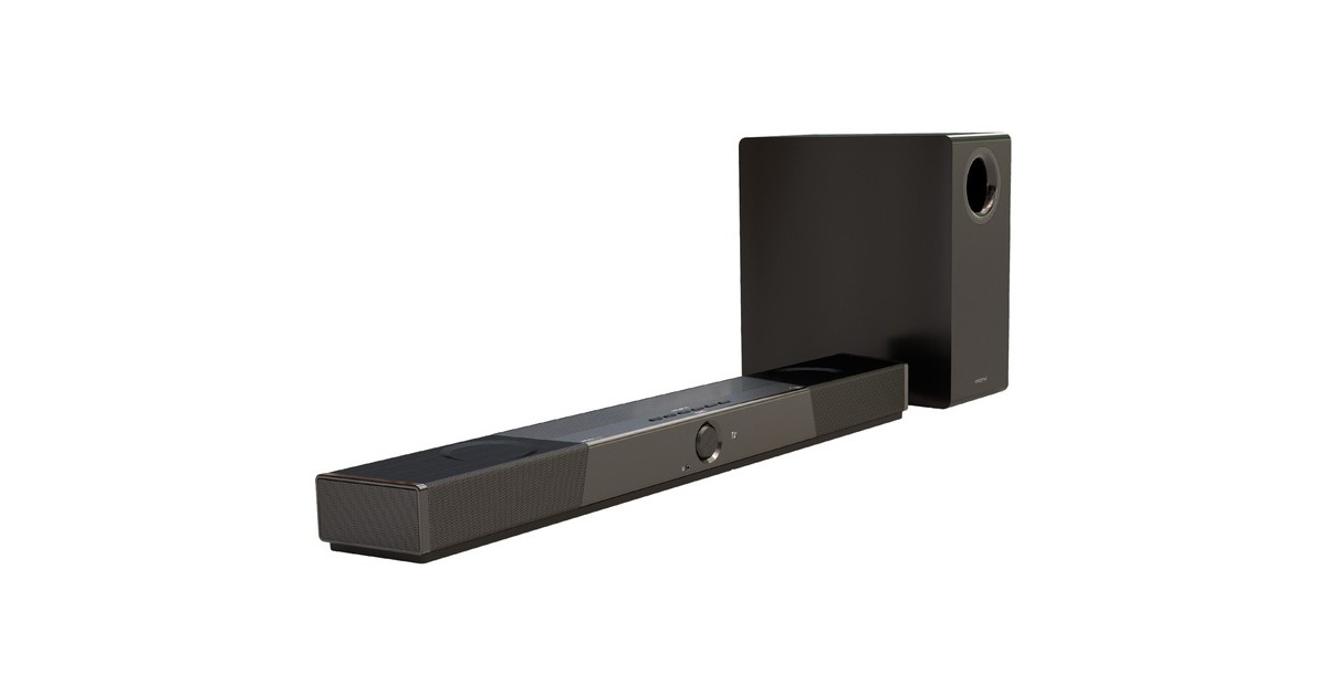 CreativeSXFI Carrier soundbar  (Zwart, Bluetooth, USB-C, Dolby Atmos)