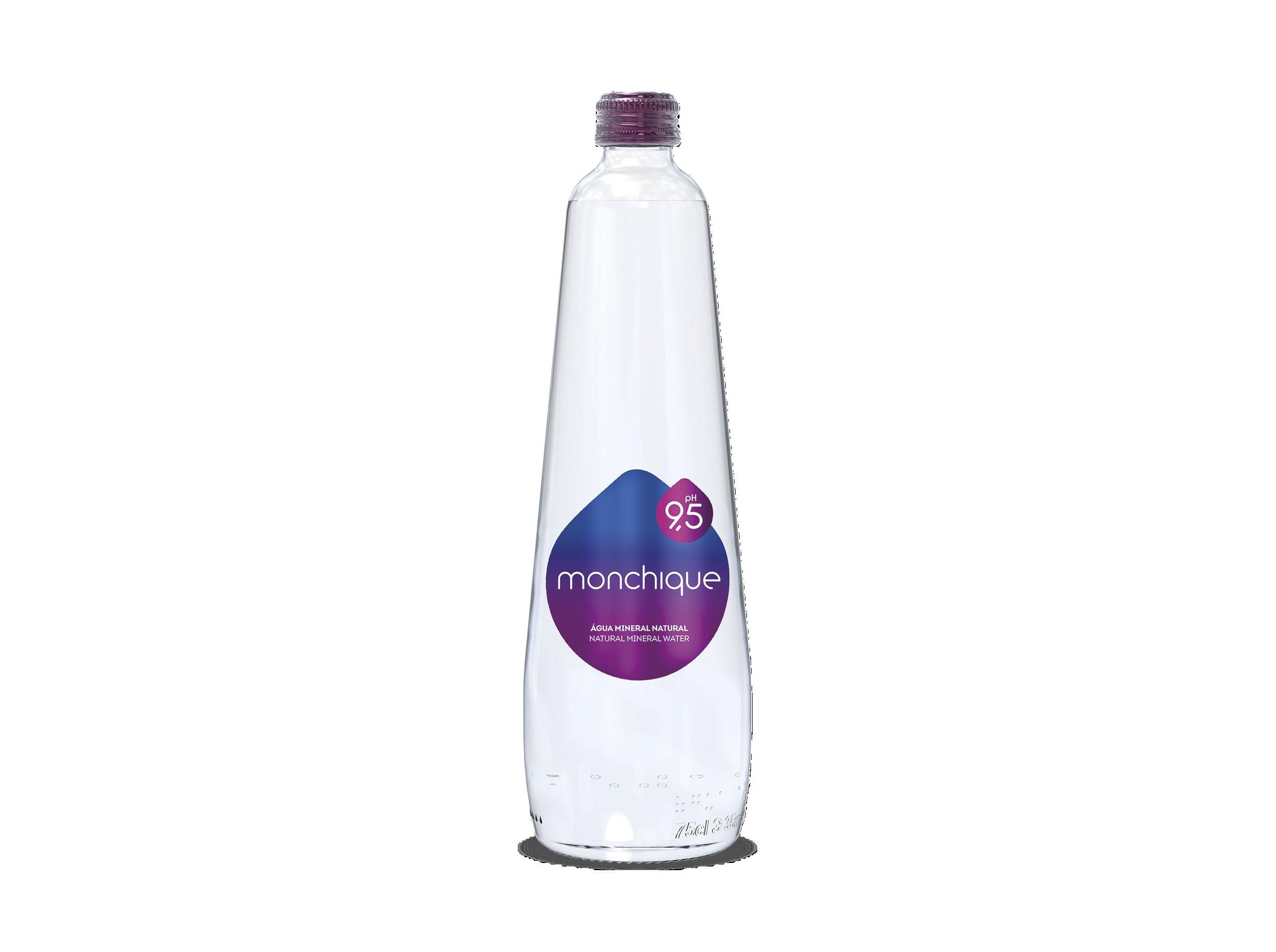 ÁGUA MINERAL NATURAL MONCHIQUE VIDRO 0.75L