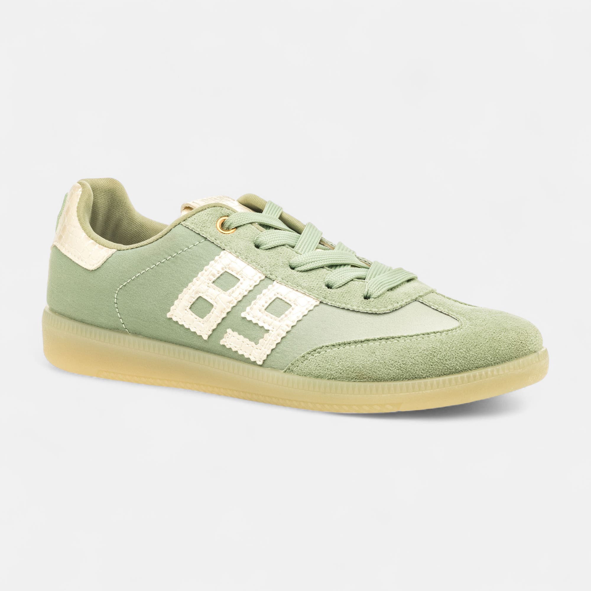 Baskets basses Femme vert