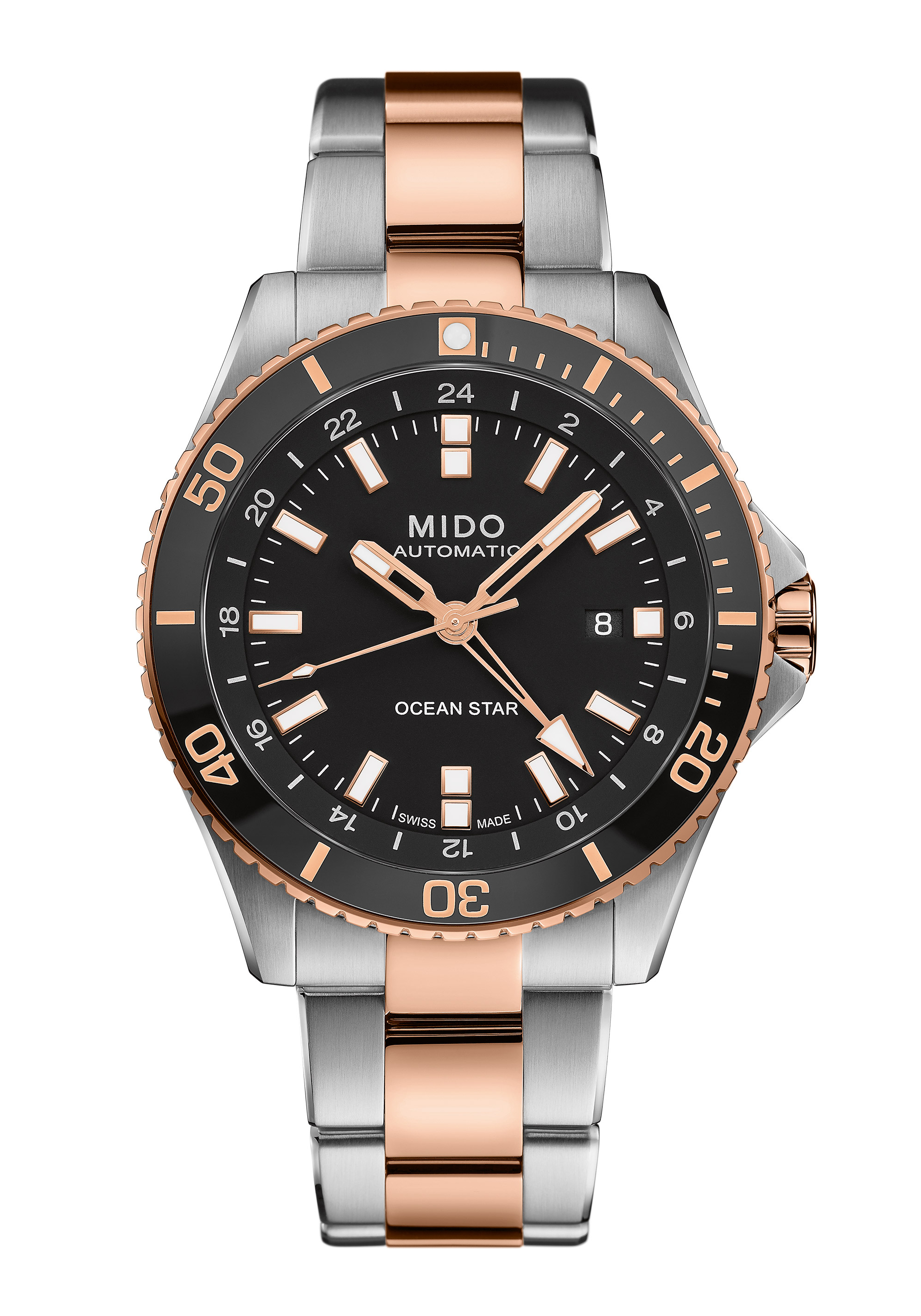 Mido Ocean Star GMT Herrenuhr Bicolor M026.629.22.051.00