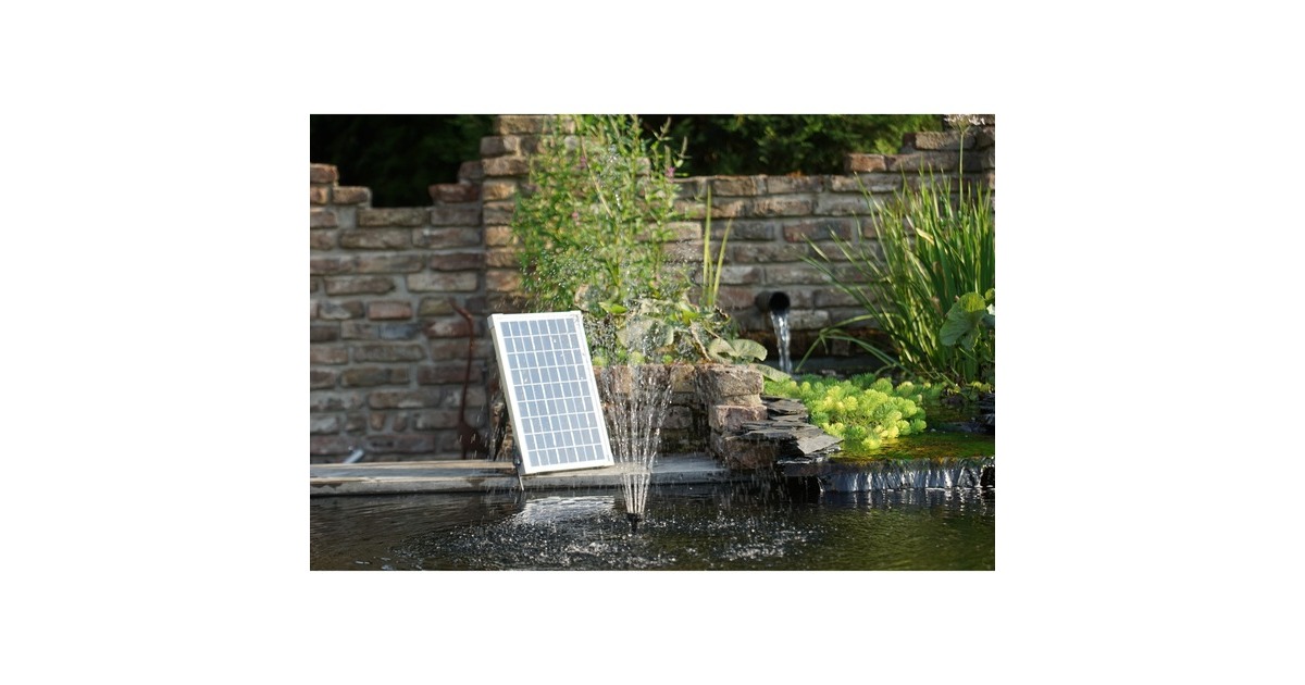 UbbinkSolarmax 2500 pomp  (Zwart, Incl. solarpaneel, pomp)