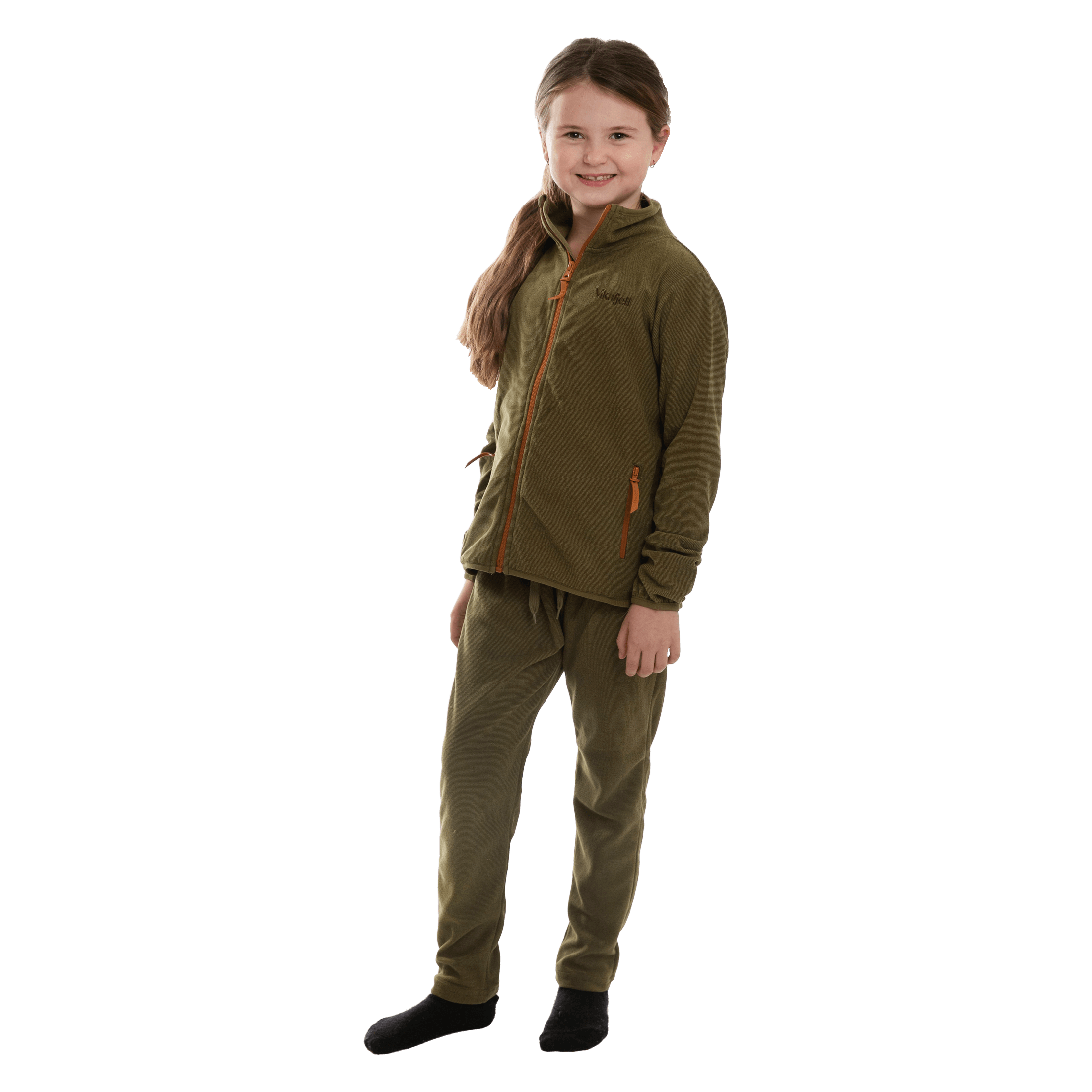 Vikafjell Ulven fleecesett - Junior - Mellomlag