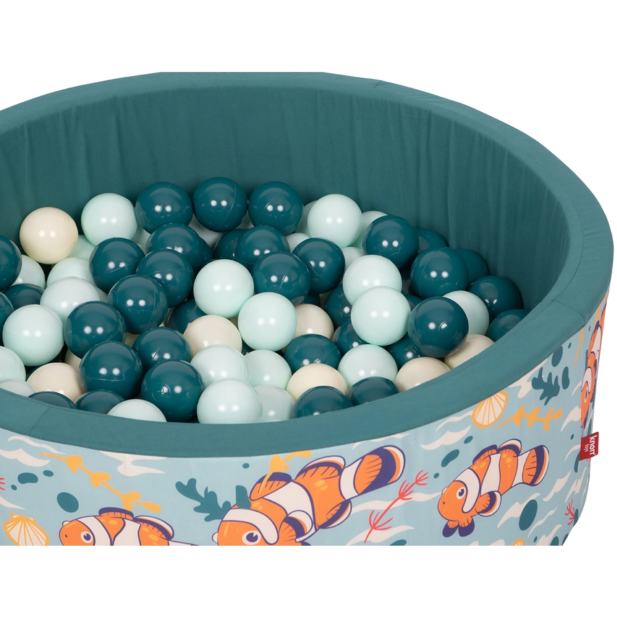 knorr toys® Bällebad soft - Clownfisch - 150 Bälle