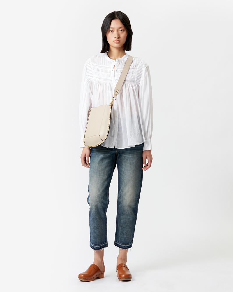 HAUT EN VOILE DE COTON PLALIA