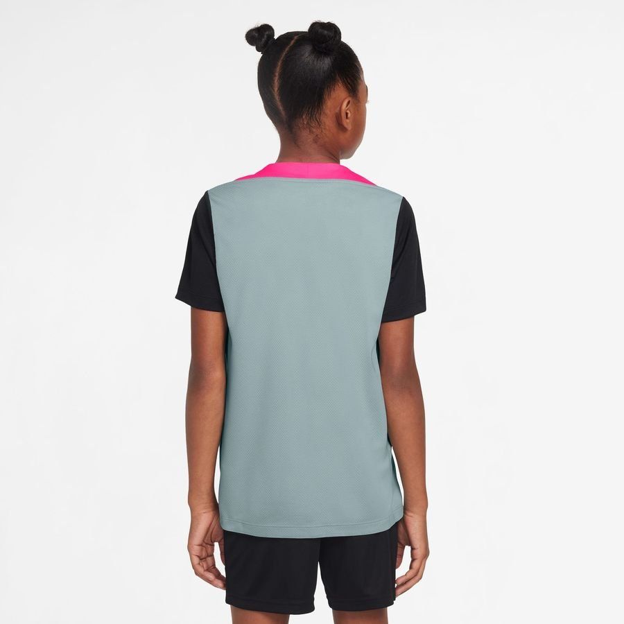 Nike T-shirt d'Entraînement Dri-FIT Strike - Ocean Cube/Noir/Rose Enfant