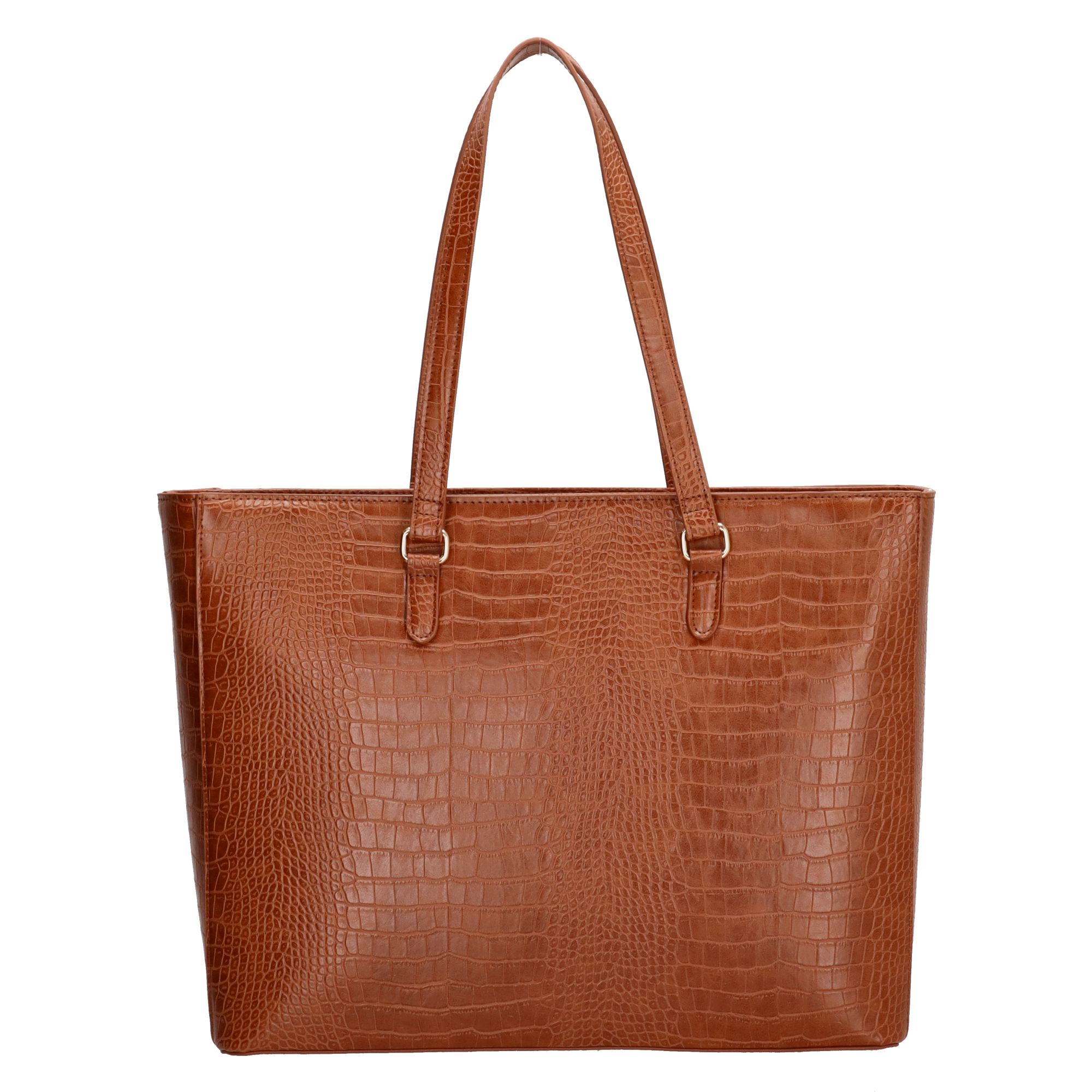 Charm London Midwood Shopper 15,6 inch Cognac