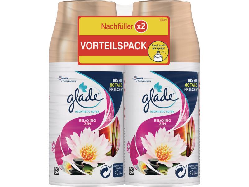 Glade Automatic Spray Relaxing Zen Nachfüller Duo 2x 269 ml Automatischer Lufterfrischer