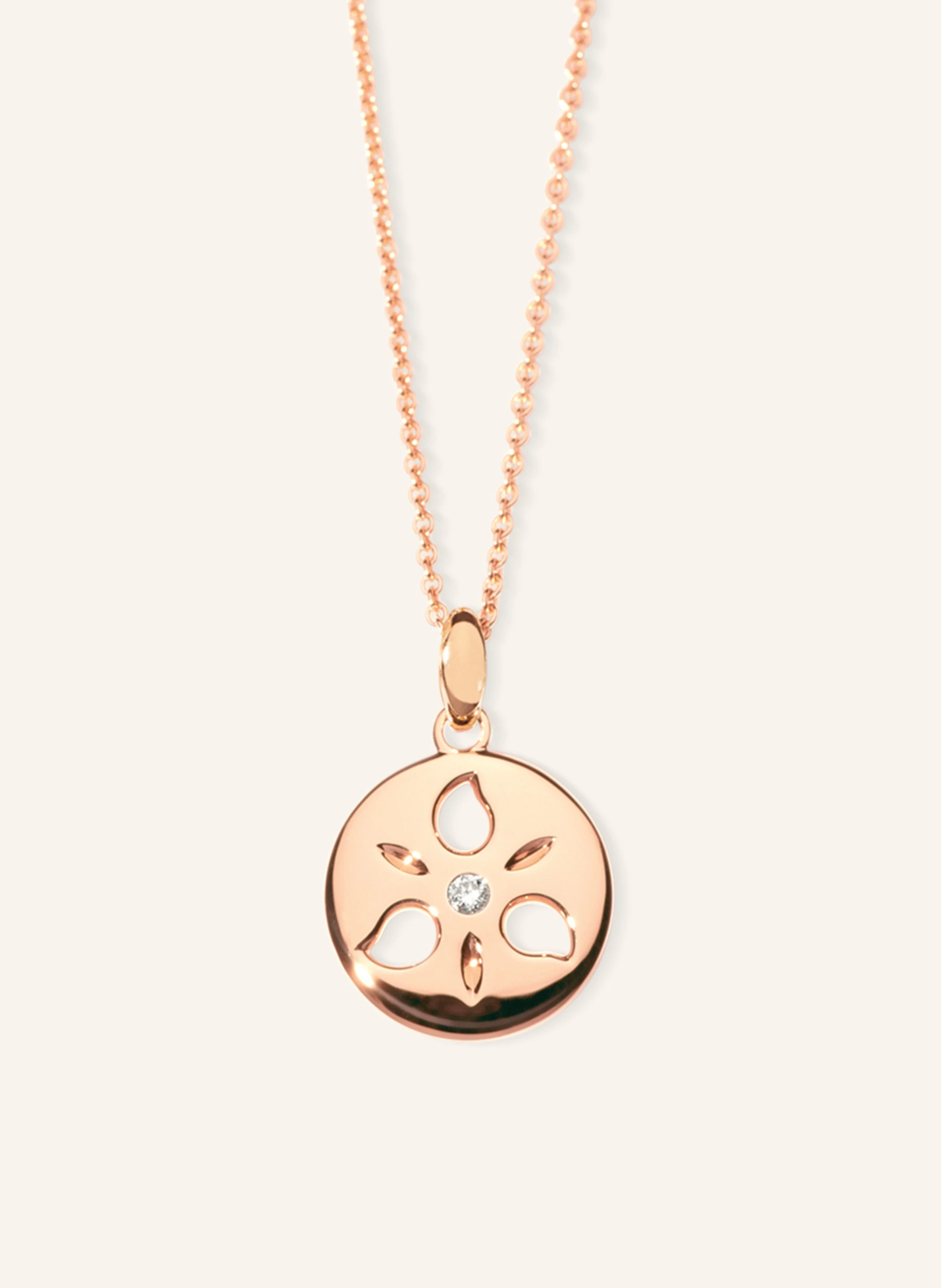 TAMARA COMOLLI Anhänger PENDANT SAND DOLLAR SMALL 18K Roségold