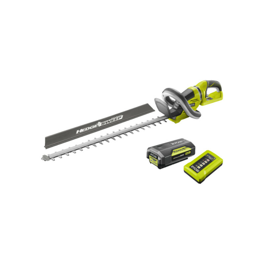 Taille-haies ryobi 36v - 1 batterie 2,0 ah - 1 chargeur - rht36c61r20s