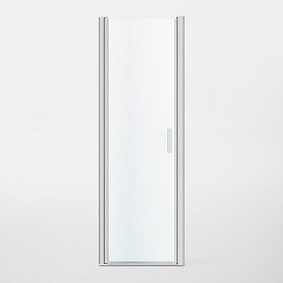 Porte de douche pivotante ouverture totale GoodHome Beloya transparente 70 cm