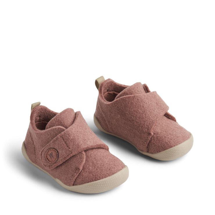 Wheat Indoor Shoe Fleecy Dusty rouge