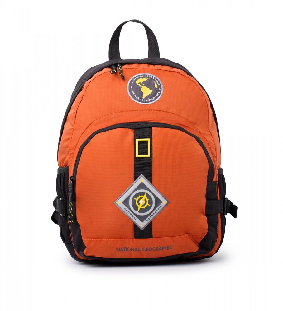 Mochila National Geographic New Explorer Laranja - 32,5 x 17 x 47 cm