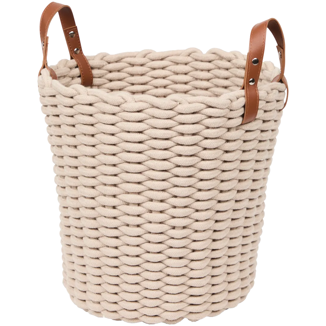 Panier de rangement tressé