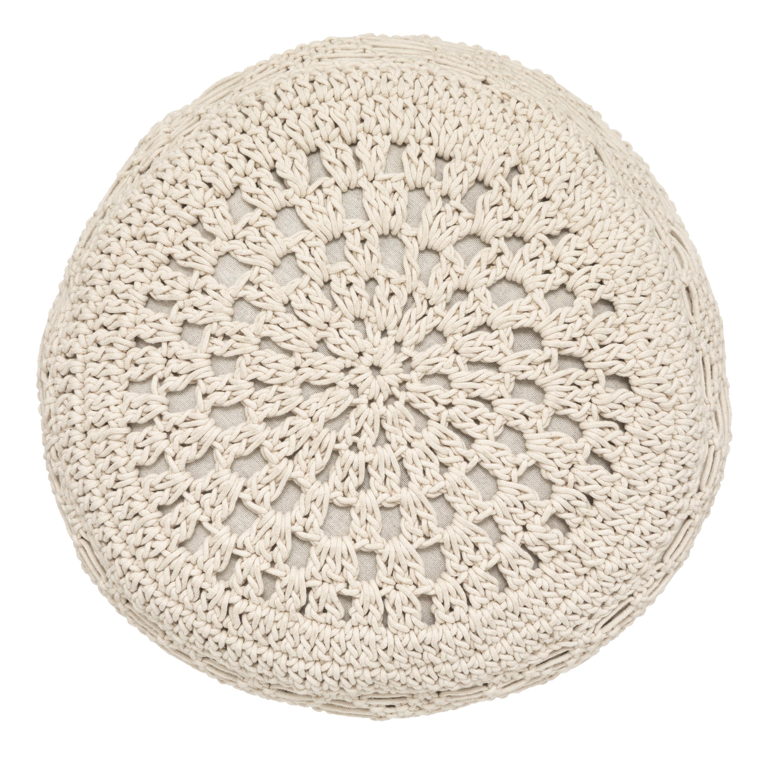 COUSSIN SOL MACRAM PALM D.44X18CM