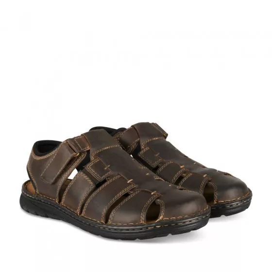 Mules MARRON MEGIS CASUAL