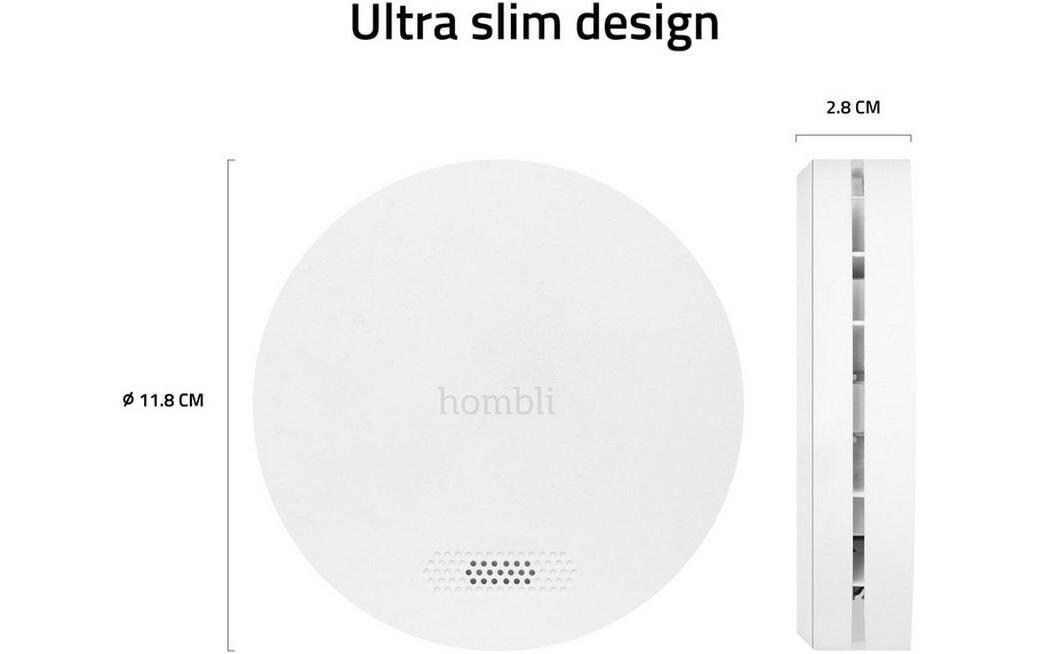 Rauchmelder Smart Smoke Detector, 85 dB, WeissRauchmelder