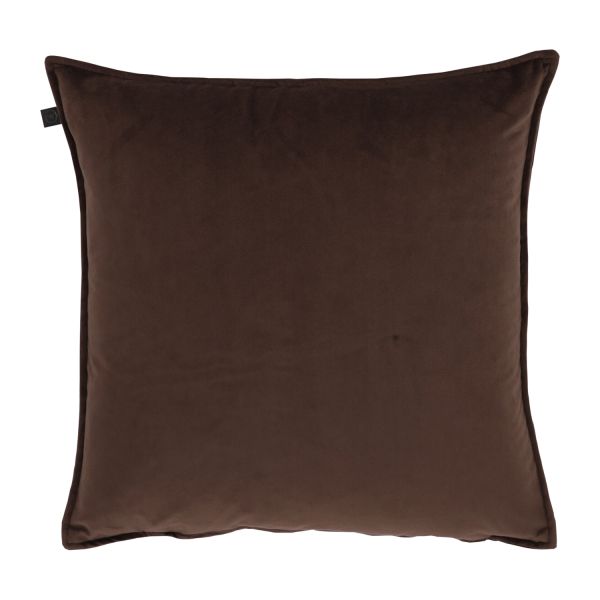 Overseas Middlestitch Kussen- 45 x 45 cm – Velours – Beige