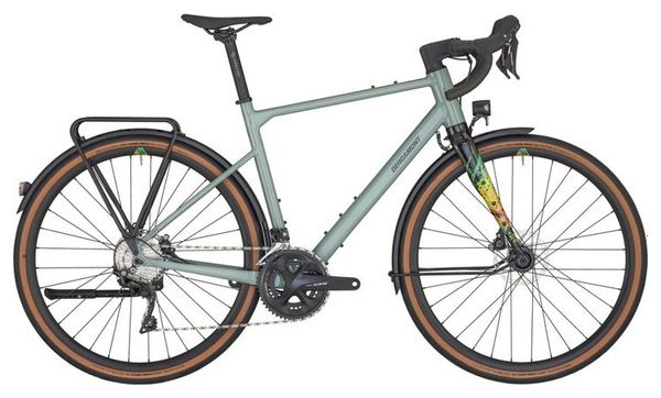 Vélo de Gravel Bergamont Grandurance 7 RD Shimano 105 11V 700mm Vert 2025