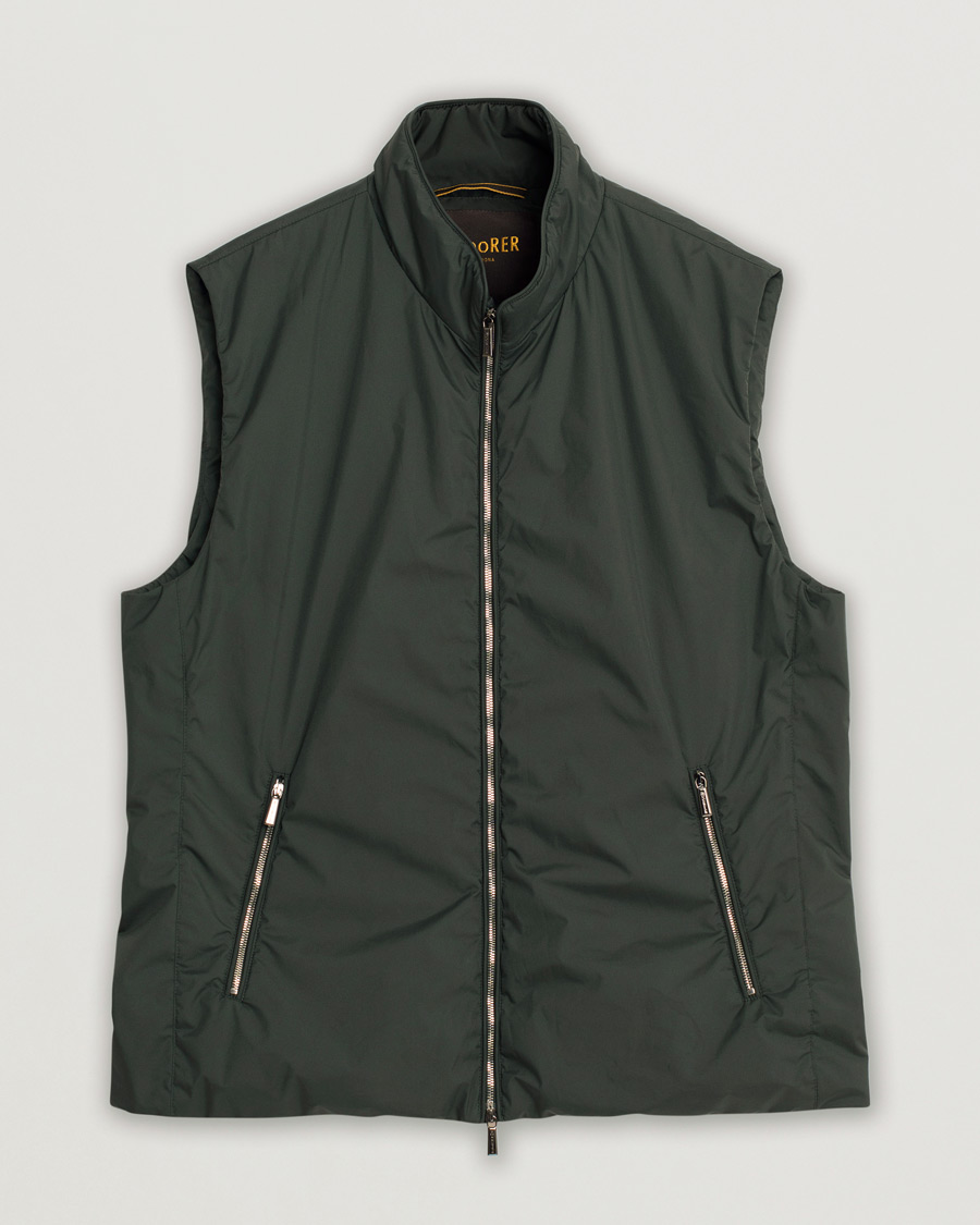 MooRER Senio Padded Vest Forest