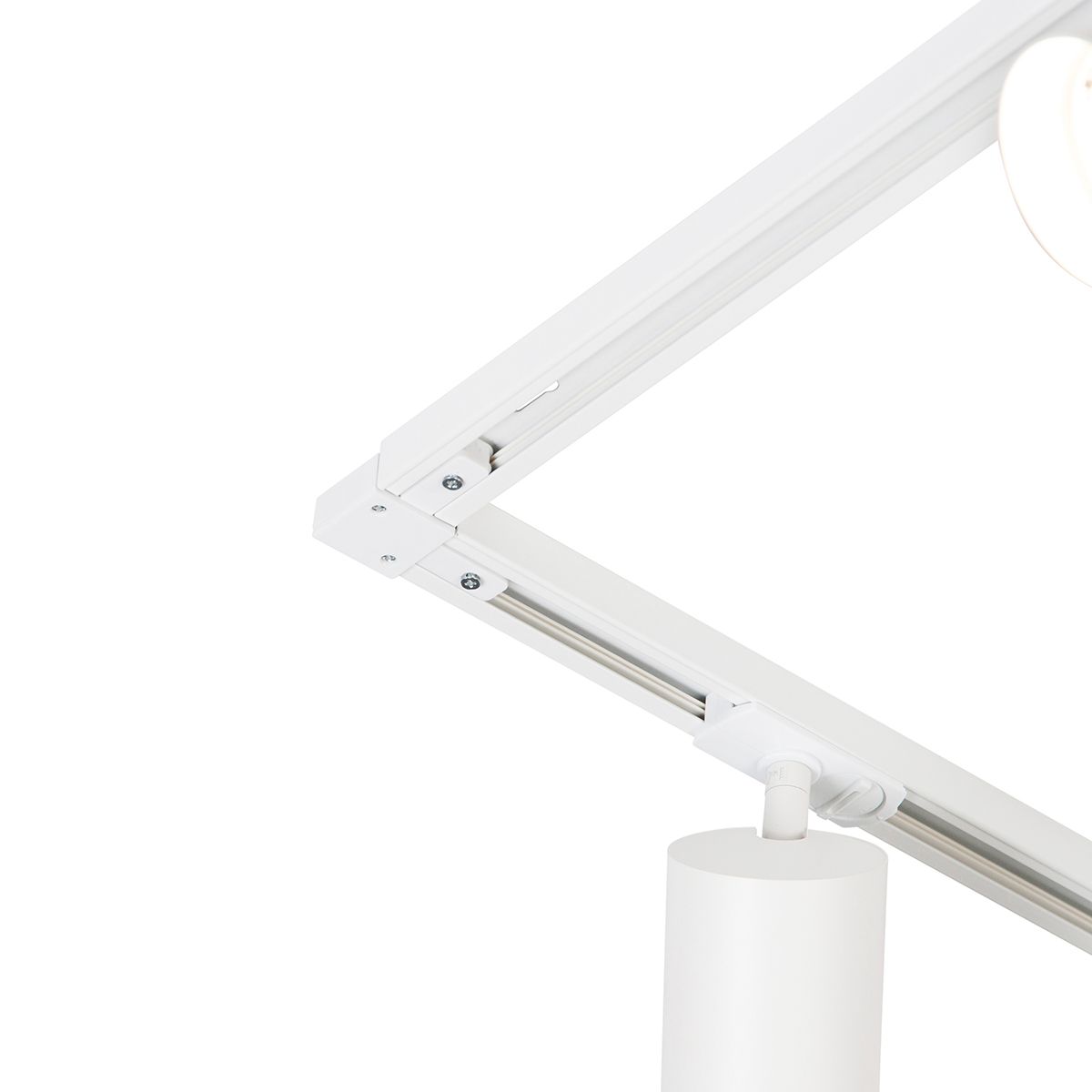 Modern railsysteem met 5 spots wit 1-fase GU10 70mm - Iconic Jeana Luxe