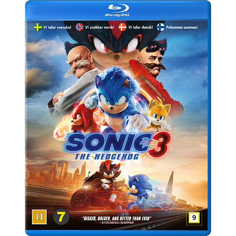 Blu-ray Sonic hedge 3