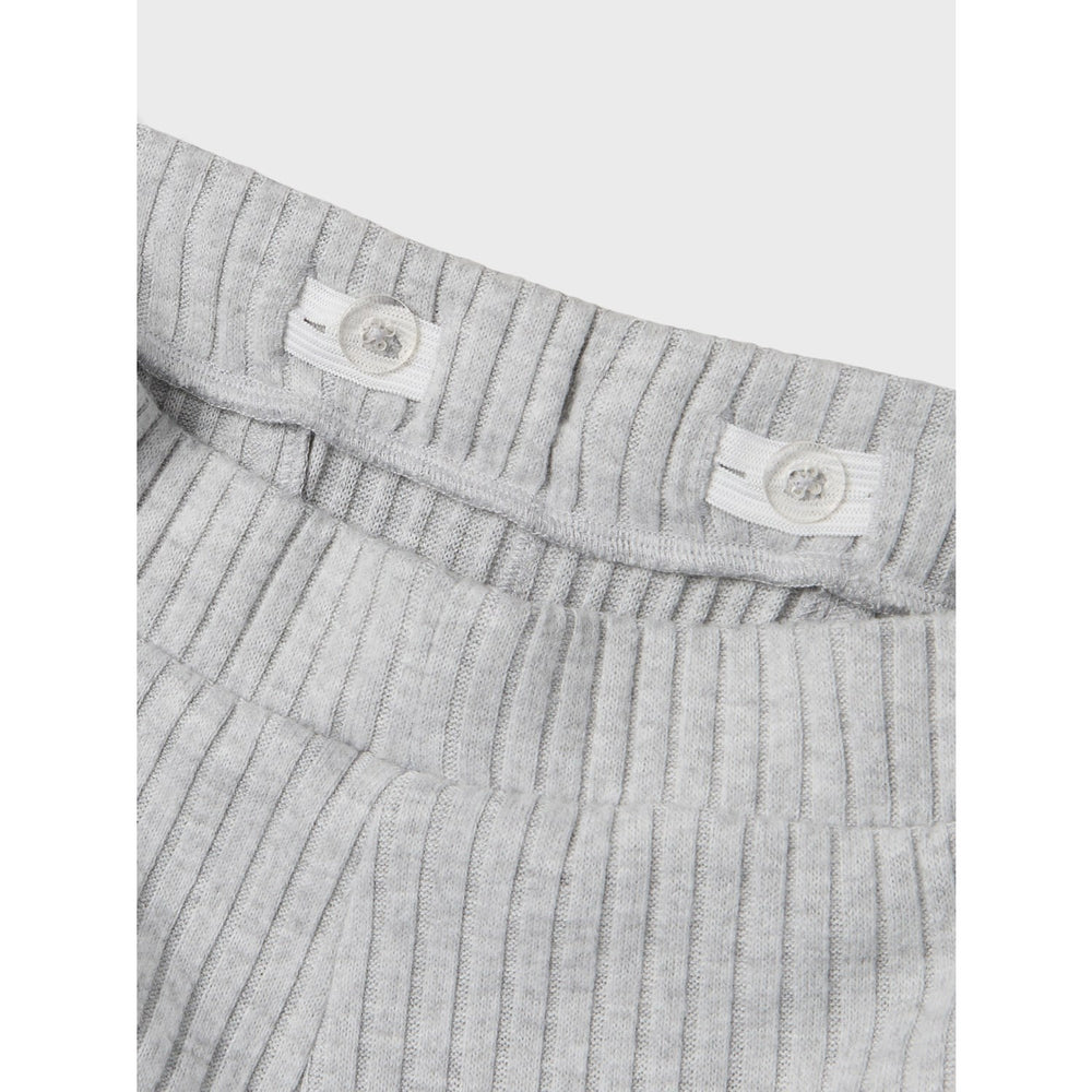 Køb Name It Grey Melange Rikka Wide Bukser | Luksusbaby
