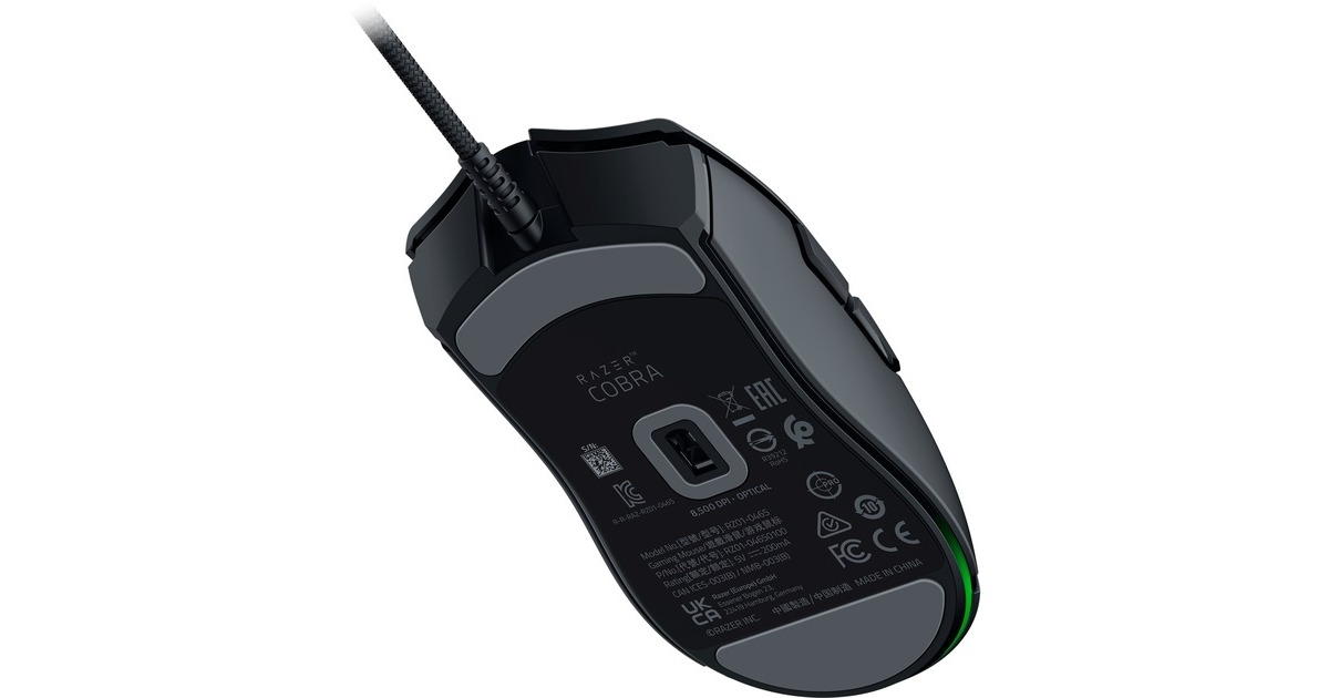 RazerCobra gaming muis  (Zwart, 8500 dpi, Razer Chroma RGB)
