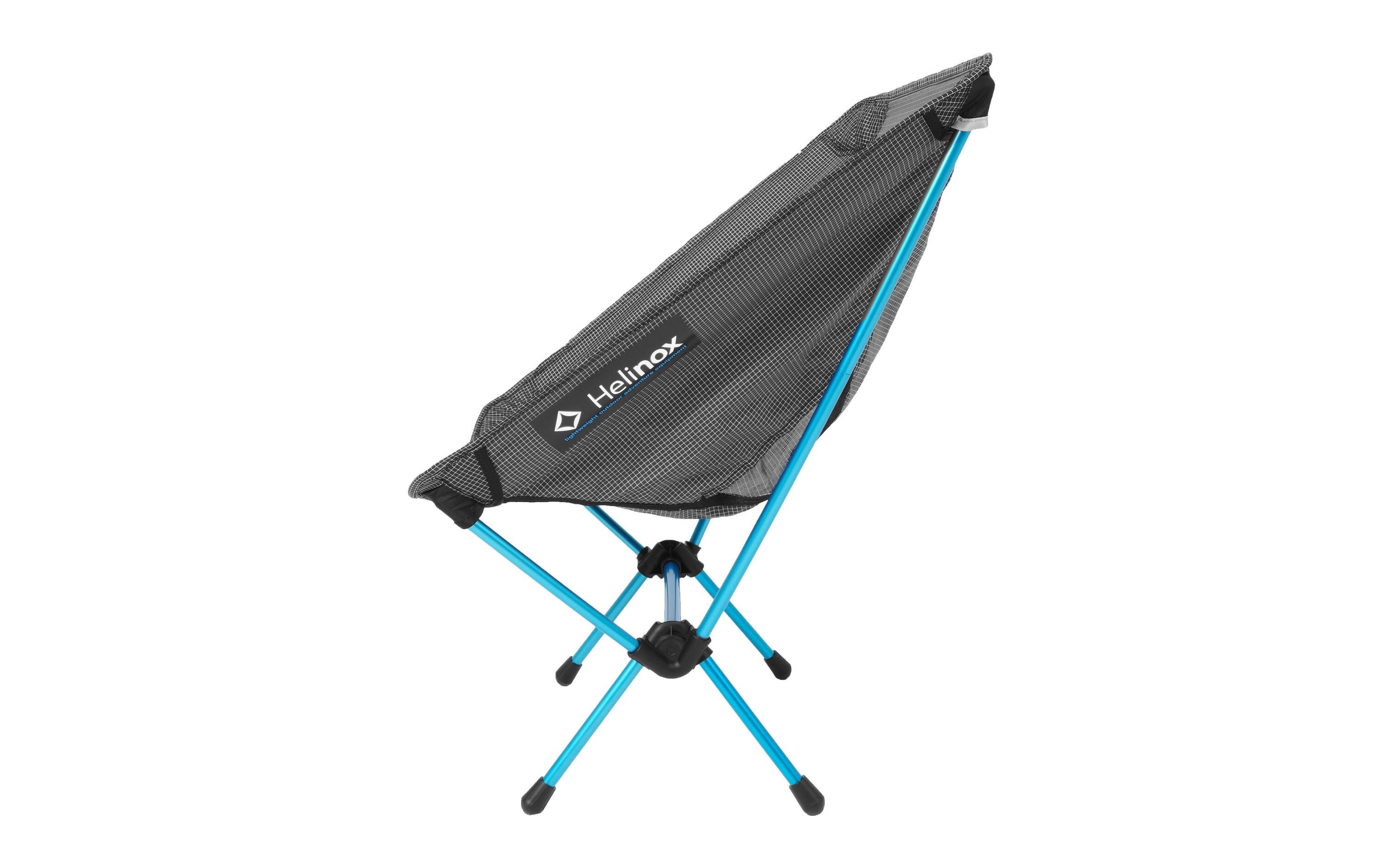 Campingstuhl Zero Black/Blau<br>Leichter Campingstuhl