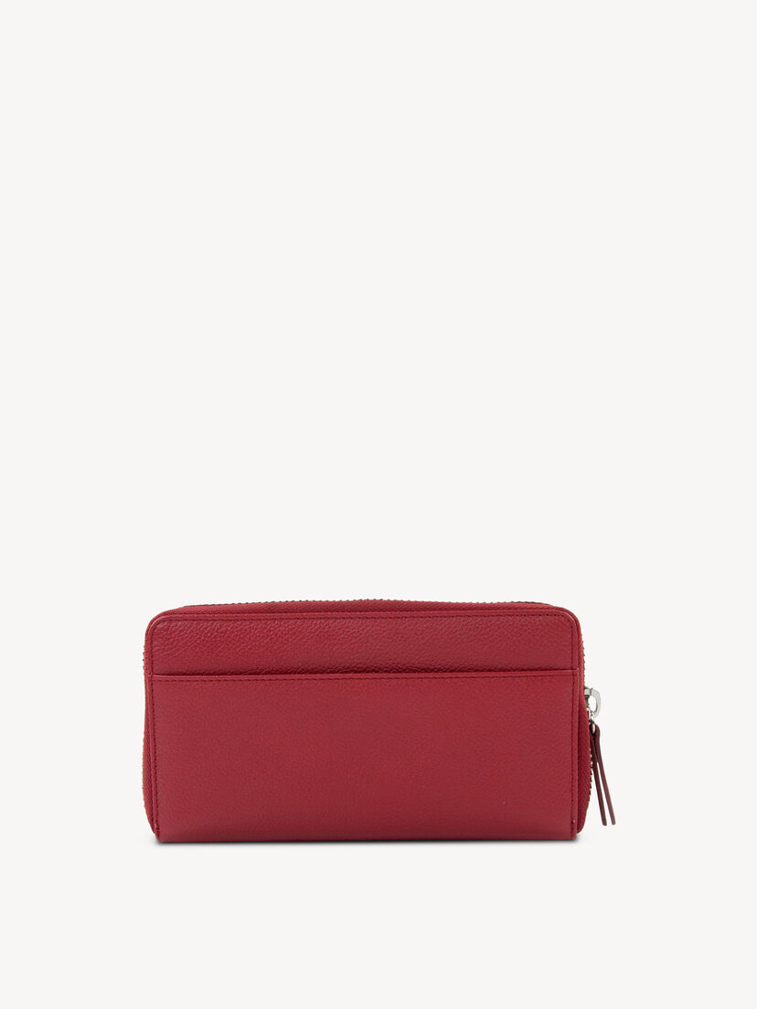 Leren Portemonnee - rood