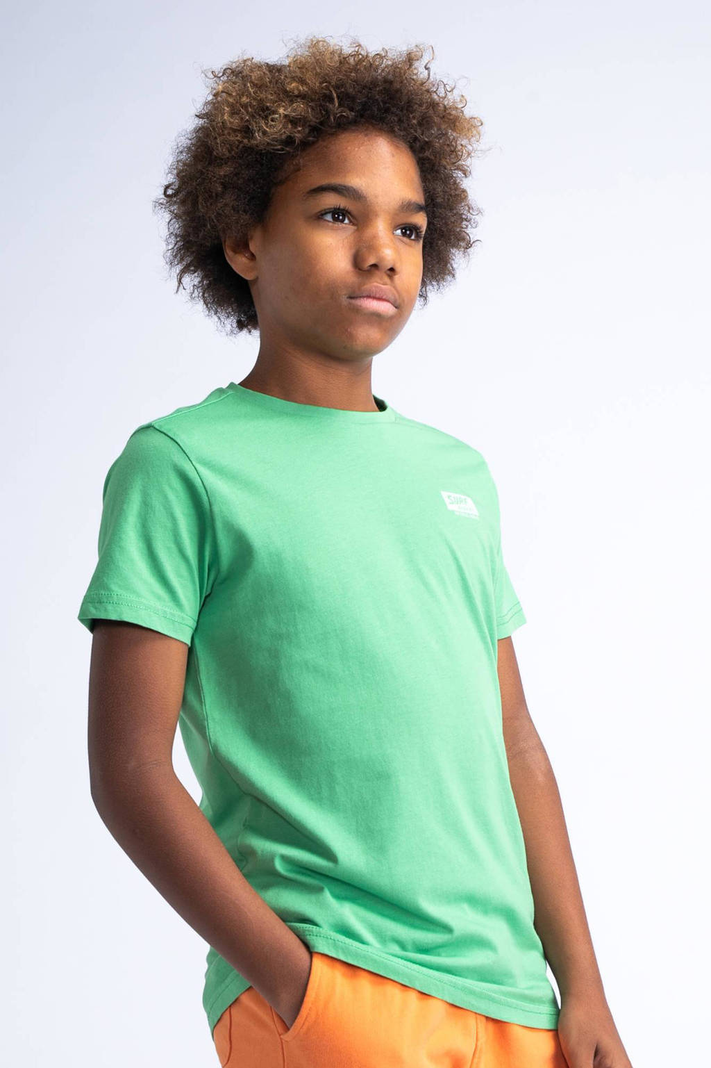 Petrol Industries T-shirt appeltjesgroen