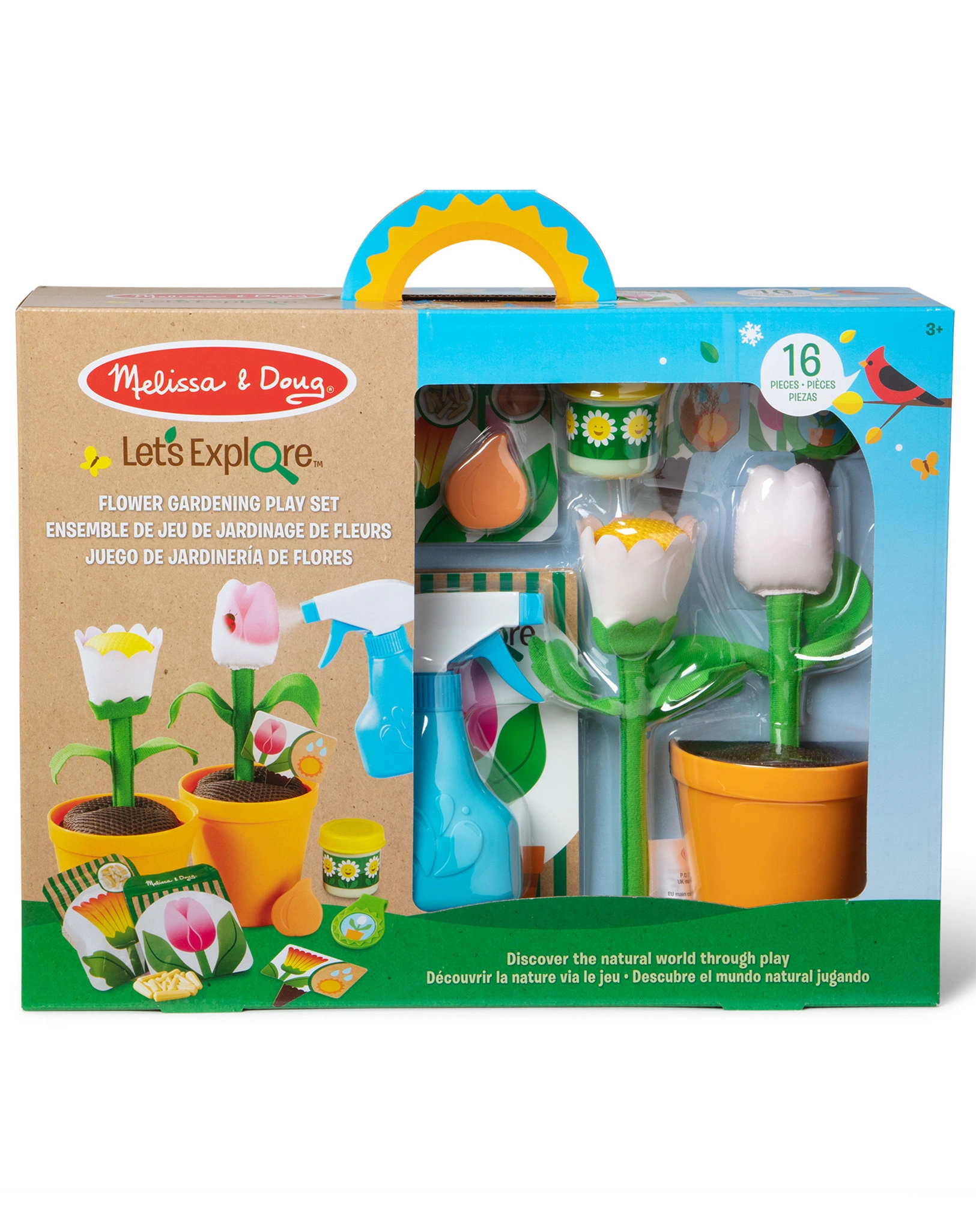 Spielset BLUMENGARTEN 16-teilig