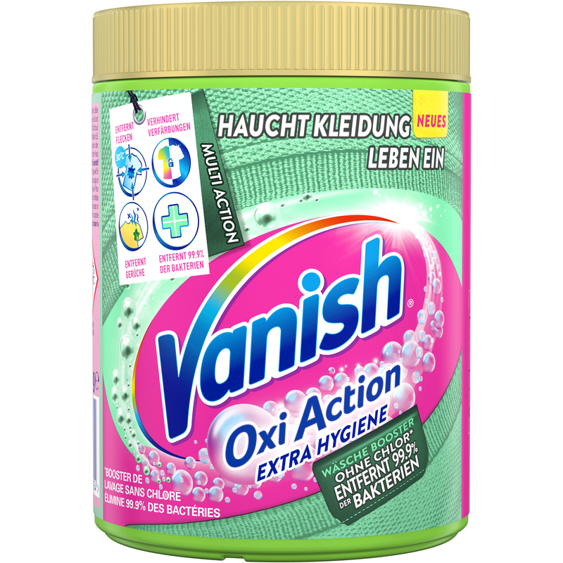 Vanish Waschmittel Pulver Extra Hygiene, 1 kg