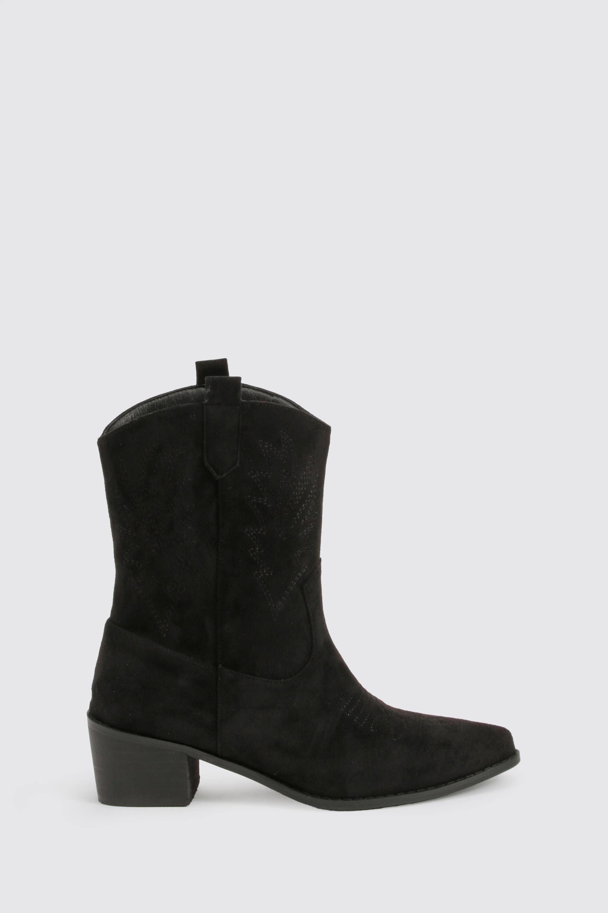 boohoo Bottes de cowboy western brodées