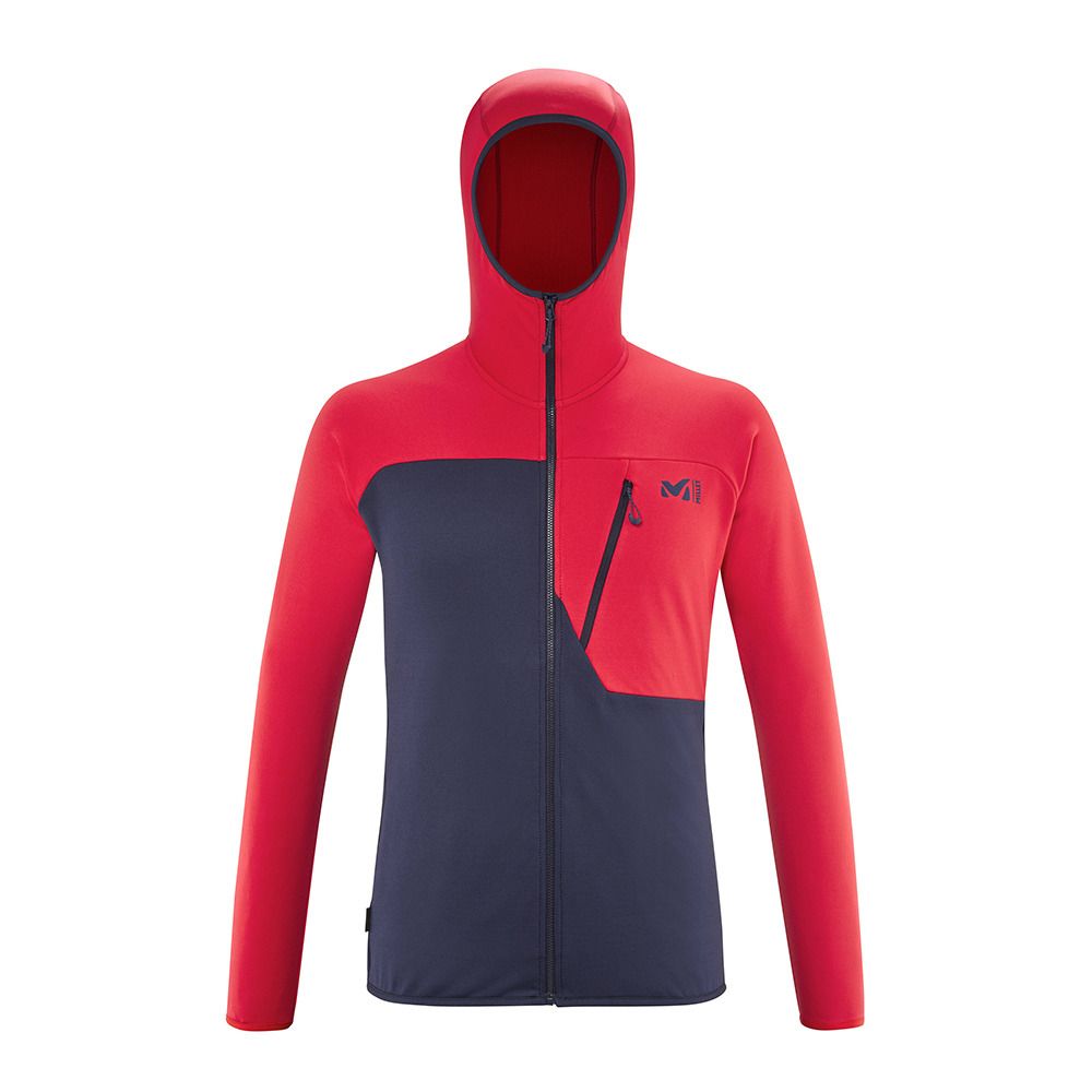 Millet SENECA - Polaire Homme saphir/rouge