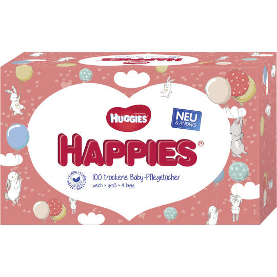 Huggies Happies Babypflegetücher 100ST