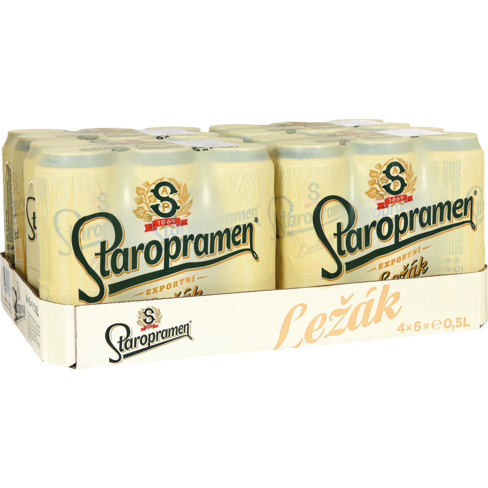 Staropramen Bier 4x6x50 cl Dosen