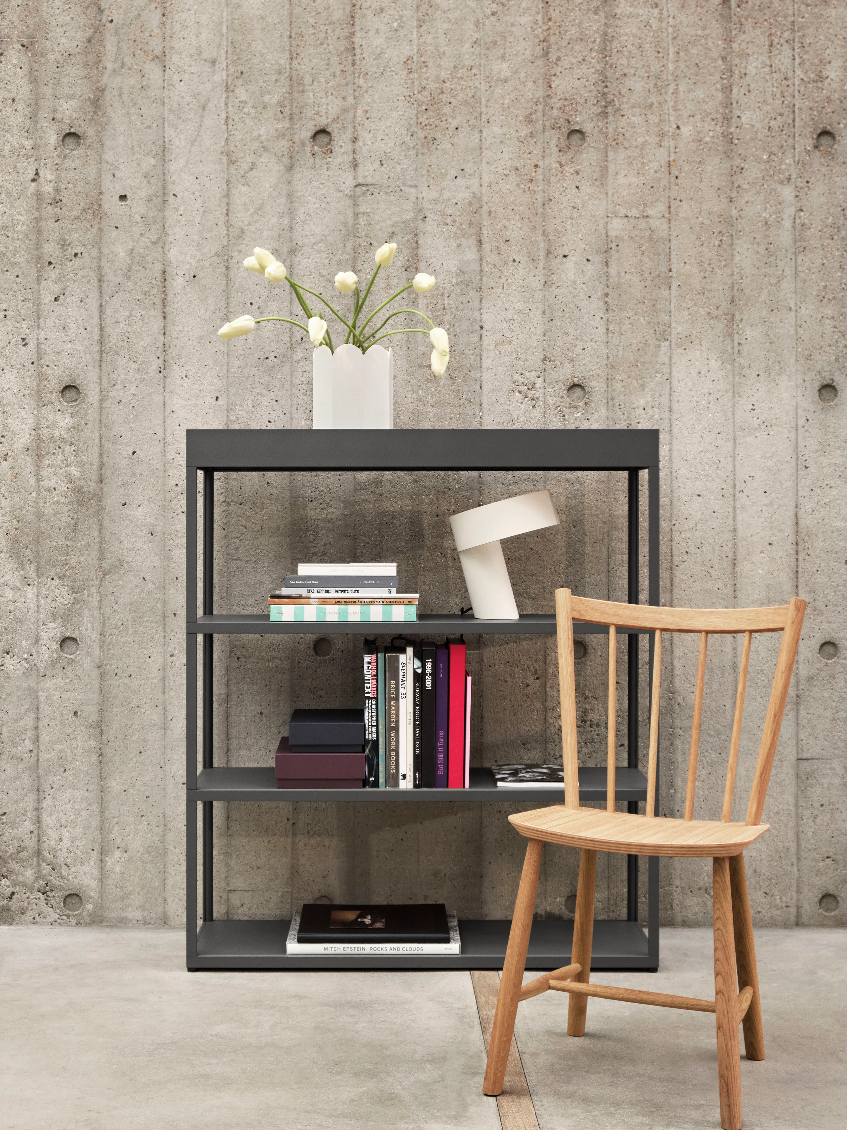 SLANT - Lampe de table métal | Blanc