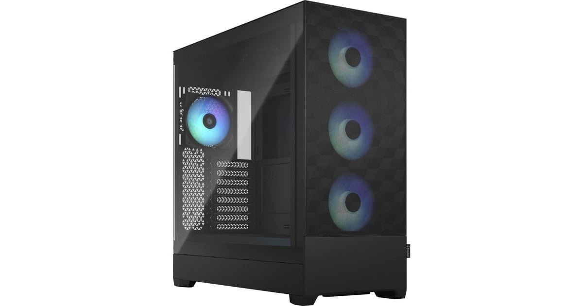 Fractal DesignPop XL Air RGB big tower behuizing  (Zwart | 2x USB-A | RGB | Tempered Glass)