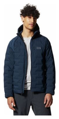 Doudoune Mountain Hardwear Stretchdown Hoody Bleu