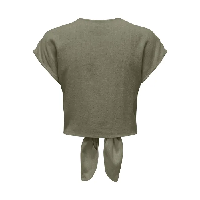 Only Siesta Knot Linnen Blouse Dames