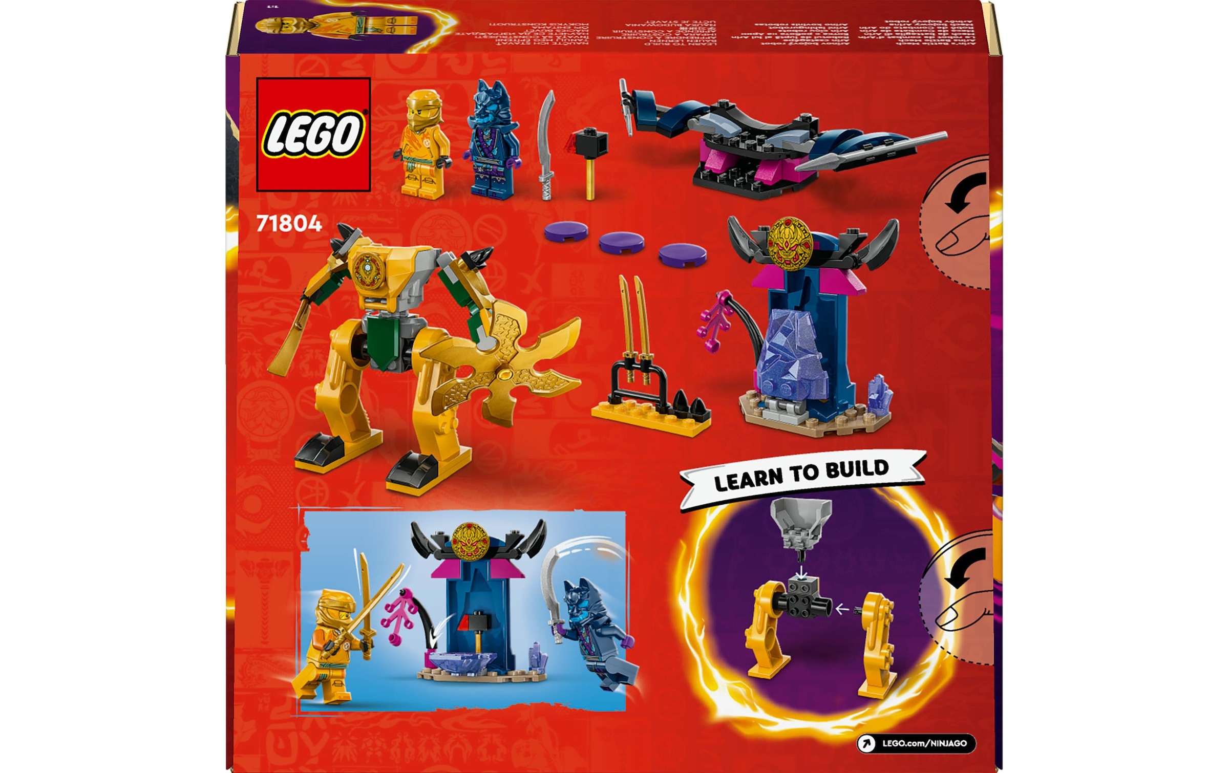 LEGO® Spielbausteine »Arins Battle Mech 71804«